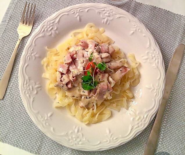 Carbonara á la Anneli Jonsson (@Misslchf82) - Root Pasta